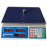 Торгові ваги 30 кг Дніпровес ВТД-30Л2 Торгові ваги 30 кг Дніпровес ВТД-30Л2