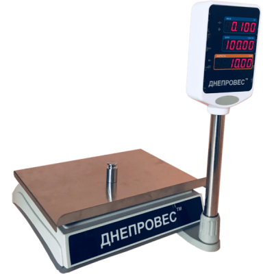 Весы торговые Днепровес ВТД-30ЕД-ПРО