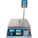 Торгові ваги 30 кг Дніпровес ВТД-30Т2-ЖК Торгові ваги 30 кг Дніпровес ВТД-30Т2-ЖК