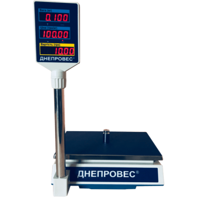 Весы торговые Днепровес ВТД-30РС