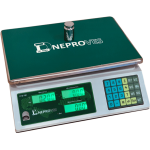 Торгові ваги 30 кг Дніпровес ВТД-30ЛД1 ЖК Торгові ваги 30 кг Дніпровес ВТД-30ЛД1 ЖК