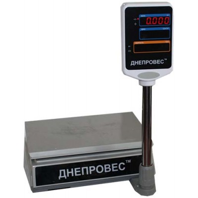 Весы торговые Днепровес ВТД-30ЕД (F902H-ED)