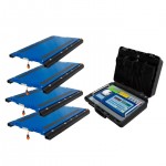 Проводные подкладные весы Dini Argeo на 15 тонн на четыре платформы размером 560х700х58 Проводные подкладные весы Dini Argeo на 15 тонн на четыре платформы размером 560х700х58