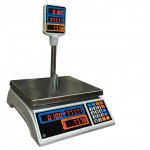 Торгові ваги 6 кг Дніпровес ВТД-6Т2-СВ точність 1 г Торгові ваги 6 кг Дніпровес ВТД-6Т2-СВ точність 1 г