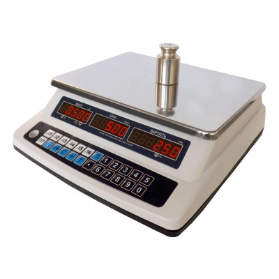 Весы торговые настольные электронные ВТНЕ-15Т1-3