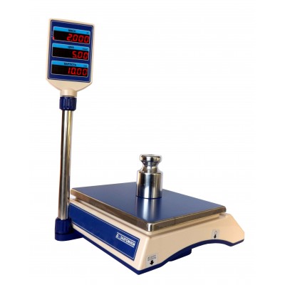 Весы торговые настольные электронные ВТНЕ-30Т2-1