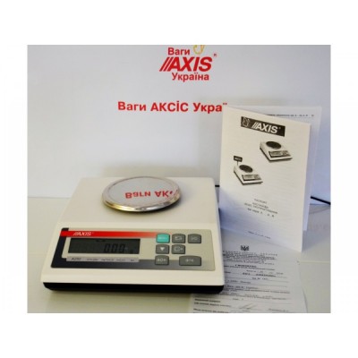 Весы лабораторные Axis A 500 до 500 г, дискретность 0,01 г
