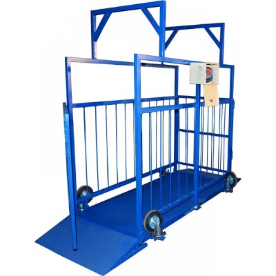 Весы для взвешивания крупного рогатого скота ВИС 1ВП4-С.3 до 1000 кг, 1500х2000х1500 мм