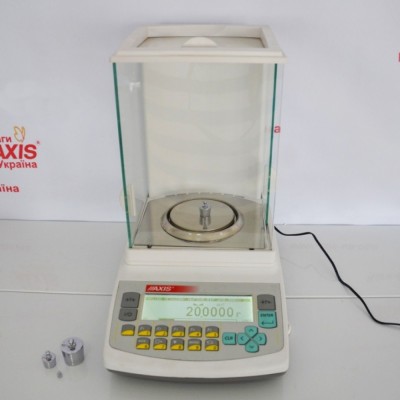 Весы лабораторные AXIS ANG 220 до 220 г, дискретность 0,0001 г