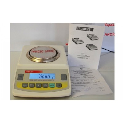 Весы лабораторные Axis ADG 200C до 200 г, дискретность 0,001 г