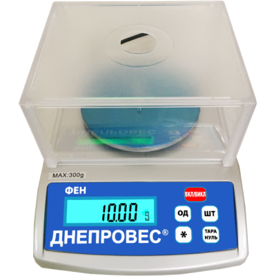 Лабораторні ваги до 600 грам Дніпровес FEH-600Л2 | точність 0,01 грам