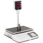 Торговые весы CAS PR II P со стойкой с LED дисплеем Торговые весы CAS PR II P со стойкой с LED дисплеем