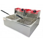 Фритюрница двойная электрическая профессиональная EF66 GoodFood Фритюрница двойная электрическая профессиональная EF66 GoodFood