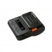 Портативный термопринтер UKRMARK DP30BK, USB/Bluetooth, рулоны 20-75 мм, для чеков/этикеток, черный. Печать на термобумаге и полимерных этикетках