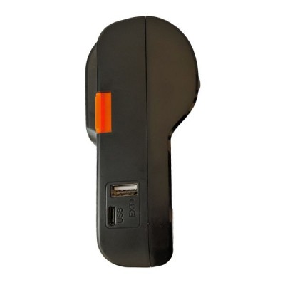 Портативный термопринтер UKRMARK DP30BK, USB/Bluetooth, рулоны 20-75 мм, для чеков/этикеток, черный. Печать на термобумаге и полимерных этикетках