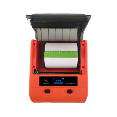 Портативний термопринтер UKRMARK AT20EW, USB/Bluetooth, рулоны 30-80мм, для  етикеток/чеків. Друкує на термопапері та полімерних етикетках.