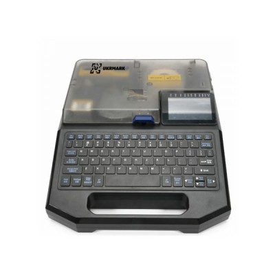 Портативный термотрансферный принтер UKRMARK 550 PC, для печати на кембриках, термоусадочных трубках, этикетках, клавиатура: QWERTY, с подключением Портативный термотрансферный принтер UKRMARK 550 PC, для печати на кембриках, термоусадочных трубках, этикетках, клавиатура: QWERTY, с подключением
