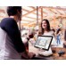 Мощный POS-терминал POS Vector Atom 15,6”, 8/128 ГБ с двумя экранами. Сенсорный Windows ПОС моноблок