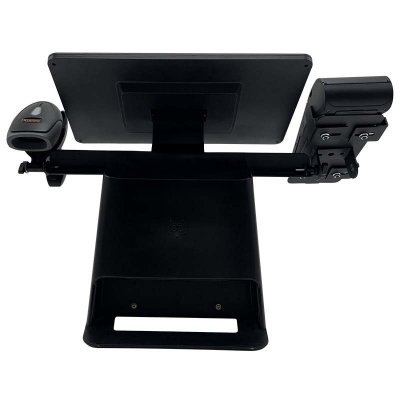 Комплексная касса 5-в-1 SHIVA POS Android 13 для магазина и торговли. POS-терминал + принтер чеков + сканер штрихкодов + держатель + ПО