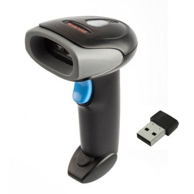 Бездротовий сканер штрих-кодів 1D MC-300WGB. Зчитувач  кодів USB, BlueTooth