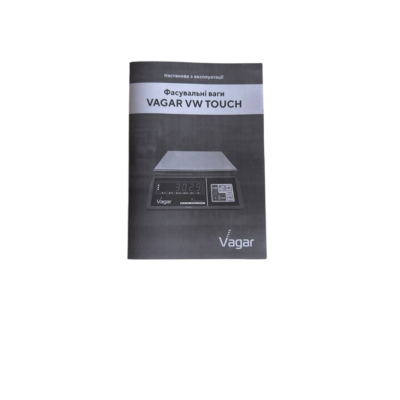 Весы фасовочные VAGAR VW TOUCH 1.5/3 кг